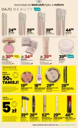 Gazetka promocyjna Drogerie Natura - Gazetka Drogerie Natura - Gazetka - ważna od 02.10 do 02.10.2025 - strona 5 - produkty: Makijaż, Finish, Bell, Róż do policzków, Sati, Maybelline, KOBO, Rozświetlacz, Kredka do brwi, Tusz, Lack, Kredka, Puder, Pędzel do pudru, Odżywka