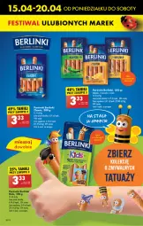 Gazetka promocyjna Biedronka - Od poniedzialku - Gazetka - ważna od 20.04 do 20.04.2024 - strona 10 - produkty: Kurczak, Ser, Parówki, Berlinki