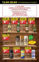 Gazetka promocyjna Biedronka - Od poniedzialku - Gazetka - ważna od 20.04 do 20.04.2024 - strona 51 - produkty: Piwa, Piwo, Ser, Por, Koc, Gin, Gra, Warka, Piwo jasne, Radler, Okocim