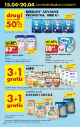 Gazetka promocyjna Biedronka - Od poniedzialku - Gazetka - ważna od 20.04 do 20.04.2024 - strona 52 - produkty: HiPP, Ser, Por, Gerber, O nas, Serek, Deser, Karmi, Mleko, BEBILON