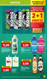 Gazetka promocyjna Lidl - GAZETKA - Gazetka - ważna od 16.03 do 16.03.2024 - strona 53 - produkty: Sok, Gra, Napoje, Galaretka, Oshee, Woda, Wino, Gala, Mango, Liczi, Magnez, Kokos, Imbir