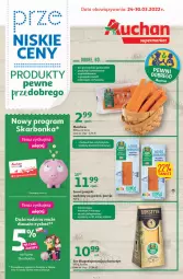 Gazetka promocyjna Auchan - przeNISKIE CENY produkty pewne przedobrego Supermarkety - Gazetka - ważna od 30.03 do 30.03.2022 - strona 1 - produkty: Ser, Ryż, Por, Gra, Bursztyn, Solan, Ser długodojrzewający