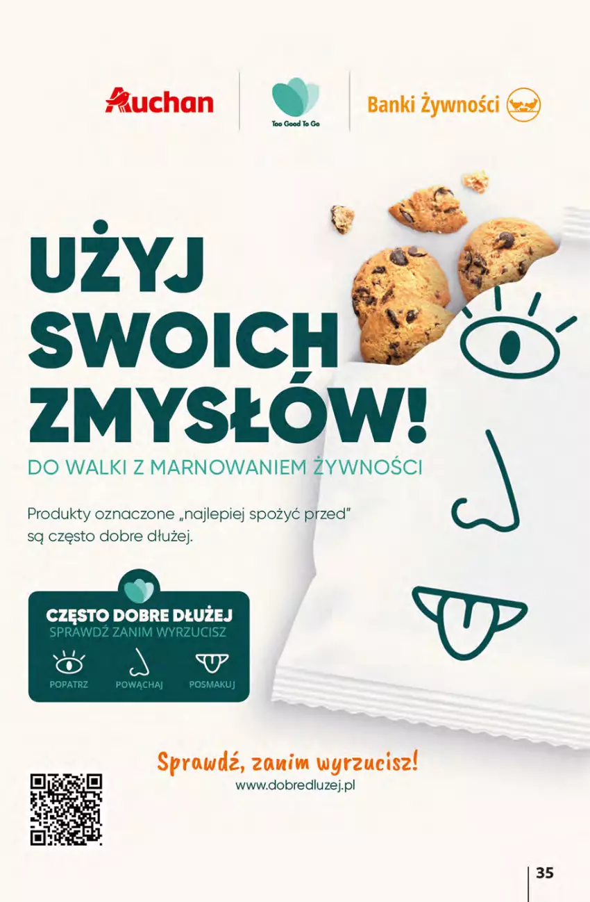 Gazetka promocyjna Auchan - Gazetka przeNISKIE CENY – przeKorzyści z markami Auchan Hipermarkety - ważna 29.09 do 05.10.2022 - strona 35