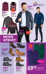 Gazetka promocyjna E Leclerc - Gazetka - ważna od 28.10 do 28.10.2023 - strona 31 - produkty: Sweter, Buty, Kosz, Koszula