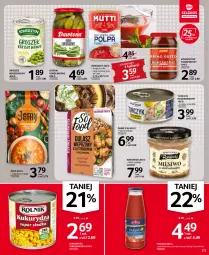 Gazetka promocyjna Selgros - Oferta spożywcza - Gazetka - ważna od 29.06 do 29.06.2022 - strona 11 - produkty: Koncentrat pomidorowy, Ser, Ogórki konserwowe, Zupa, Kukurydza konserwowa, Tuńczyk, Olej, Pomidory, Groszek, Kukurydza