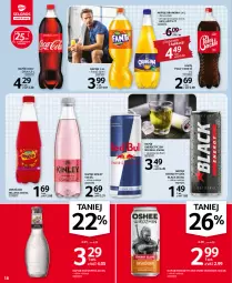 Gazetka promocyjna Selgros - Oferta spożywcza - Gazetka - ważna od 29.06 do 29.06.2022 - strona 18 - produkty: Gin, Napój energetyczny, Red Bull, Napoje, Lack, Oranżada, Schweppes, Hellena, Oshee, Fanta, Sprite, Napój, Fa