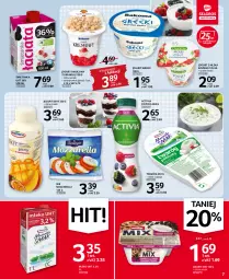 Gazetka promocyjna Selgros - Oferta spożywcza - Gazetka - ważna od 29.06 do 29.06.2022 - strona 7 - produkty: Mozzarella, Ser, Gra, Twaróg, Jogurt owocowy, Jogurt, Activia, Mleko