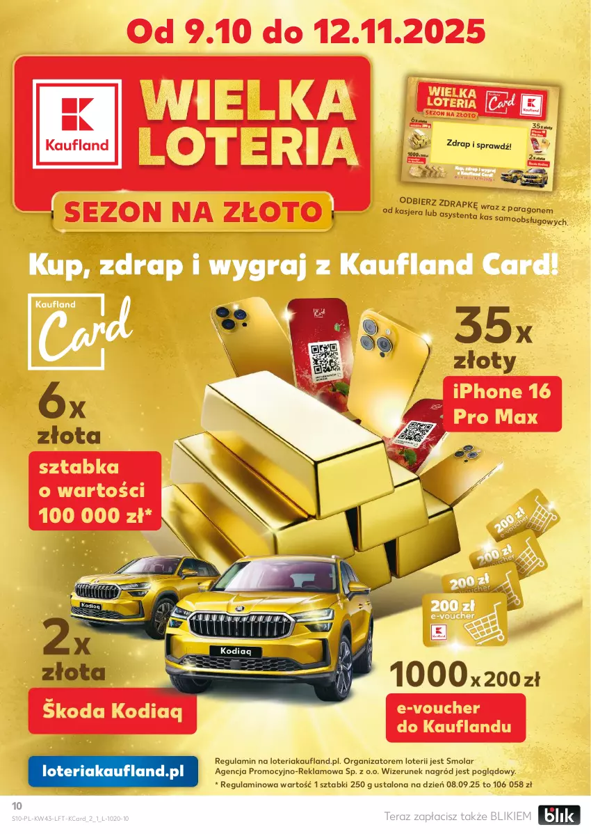 Gazetka promocyjna Kaufland - Gazetka tygodnia - ważna 23.10 do 28.10.2025 - strona 10 - produkty: Tera