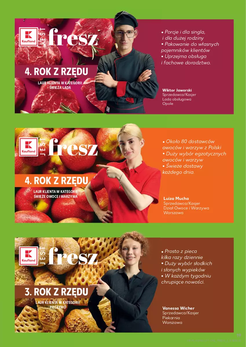 Gazetka promocyjna Kaufland - Gazetka tygodnia - ważna 23.10 do 28.10.2025 - strona 19 - produkty: Fa, Laur, Owoce, Piec, Pieczywo, Pojemnik, Por, Warzywa