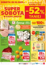 Gazetka promocyjna Kaufland - Gazetka tygodnia - Gazetka - ważna od 28.10 do 28.10.2025 - strona 12 - produkty: Piec, Mandarynki, Warzywa, Por, Stek, Laur, Szynka, Schab wieprzowy, Pieczywo, Owoce, Waga, Masło, Olej, Olewnik