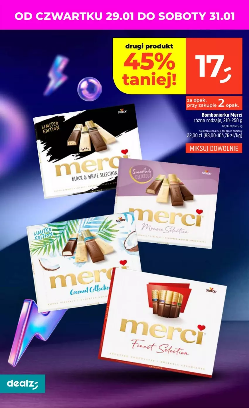 Gazetka promocyjna Dealz - NOWA GAZETKA - ważna 29.01 do 04.02.2026 - strona 2 - produkty: Merci