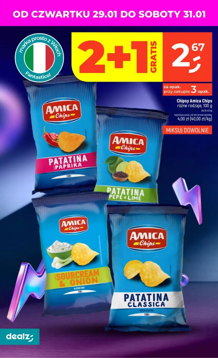 Gazetka promocyjna Dealz - NOWA GAZETKA - ważna 29.01 do 04.02.2026 - strona 4 - produkty: Amica, Chipsy