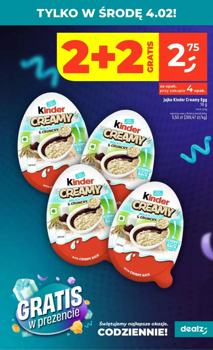Gazetka promocyjna Dealz - NOWA GAZETKA - ważna 29.01 do 04.02.2026 - strona 47 - produkty: Kinder