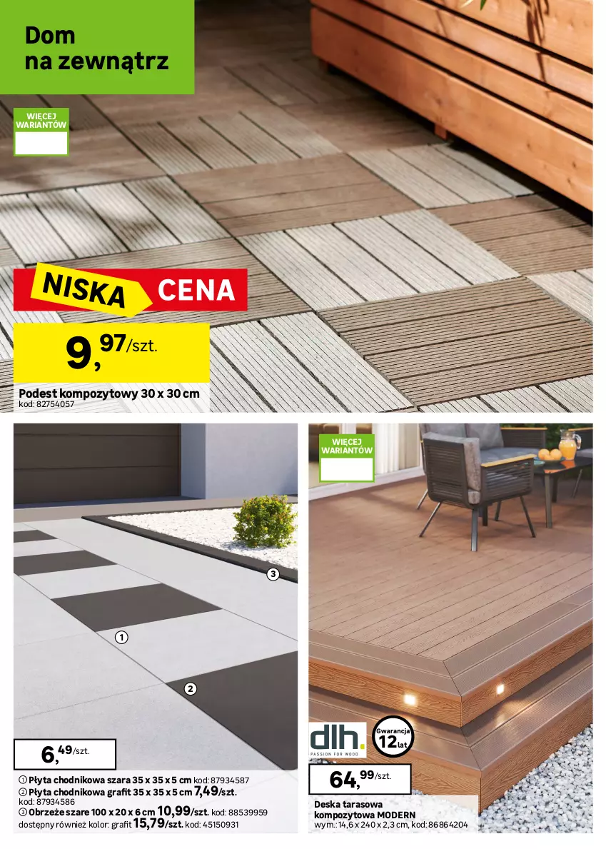 Gazetka promocyjna Leroy Merlin - Gazetka Leroy Merlin - ważna 17.06 do 14.07.2026 - strona 10 - produkty: Chodnik, Gala, Gra, Orka, Płyta, Rama, Siatka