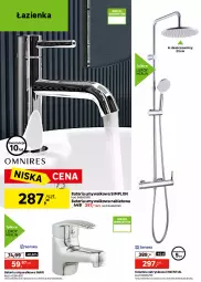 Gazetka promocyjna Leroy Merlin - Gazetka Leroy Merlin - Gazetka - ważna od 14.07 do 14.07.2026 - strona 30 - produkty: Kabina prysznicowa, Bateria umywalkowa, Por, Kolumna natryskowa, Tran, Sport, Bateria, Brodzik