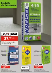 Gazetka promocyjna Leroy Merlin - Gazetka Leroy Merlin - Gazetka - ważna od 14.07 do 14.07.2026 - strona 40 - produkty: Klej elastyczny, Mop, Wylewka samopoziomująca, Geoflex, Finish, Klej, Wałek, Płyta, Grunt, Płyta osb, Podkład podłogowy, Podkład, Fa