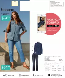 Gazetka promocyjna Bonprix - DENIM CLUB - Gazetka - ważna od 07.02 do 07.02.2024 - strona 100 - produkty: Kosz, Koszula, Dżinsy, Wełna