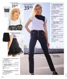 Gazetka promocyjna Bonprix - DENIM CLUB - Gazetka - ważna od 07.02 do 07.02.2024 - strona 22 - produkty: Spódnica, Sweter, Top, Dżinsy, Wełna, Spodnie