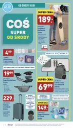 Gazetka promocyjna Aldi - Zaplanuj zakupy wcześniej - Gazetka - ważna od 21.05 do 21.05.2022 - strona 5 - produkty: Zegarek, Teleskop, Por, Walizka, Karta pamięci, Plecak, Deskorolka, Zegar, Dzieci, Psi Patrol, LG