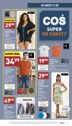 Gazetka promocyjna Aldi - Zaplanuj zakupy wcześniej - Gazetka - ważna od 21.05 do 21.05.2022 - strona 8 - produkty: Top, Buty, Szorty, T-shirt, Wełna, Sukienka, Tunika, Fa