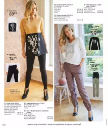 Gazetka promocyjna Bonprix - Nowy rok = nowy look! - Gazetka - ważna od 03.07 do 03.07.2022 - strona 84 - produkty: Gin, Dres, Wełna, Płaszcz, Legginsy, Spodnie, Cappuccino, Bluza