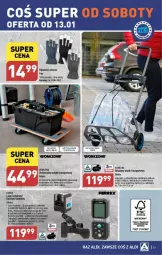 Gazetka promocyjna Aldi - Gazetka - ważna od 13.01 do 13.01.2024 - strona 25 - produkty: Ser, Por, Tran, Rolki, Sport, Wózek, Wózek transportowy, Drzwi, Obraz, Laser krzyżowy