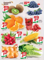 Gazetka promocyjna Dino - Gazetka - Gazetka - ważna od 31.08 do 31.08.2021 - strona 12 - produkty: Cebula, Borówka, Rzodkiewka, Kukurydza