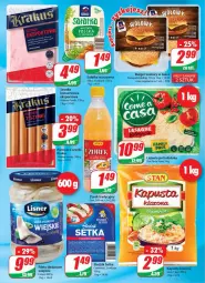 Gazetka promocyjna Dino - Gazetka - Gazetka - ważna od 31.08 do 31.08.2021 - strona 15 - produkty: Sałatka, Krakus, Ser, Por, Parówki, Parówki z szynki, SEKO, Szynka konserwowa, Sałatka warzywna, Sałat, Szynka, Burger, Sport, Lisner