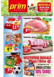 Gazetka promocyjna Prim Market - Gazetka - ważna od 01.07 do 01.07.2026 - strona 1 - produkty: Ciastka, Rum, Papryka, Jeżyki, Chipsy, Mleczko, Fa