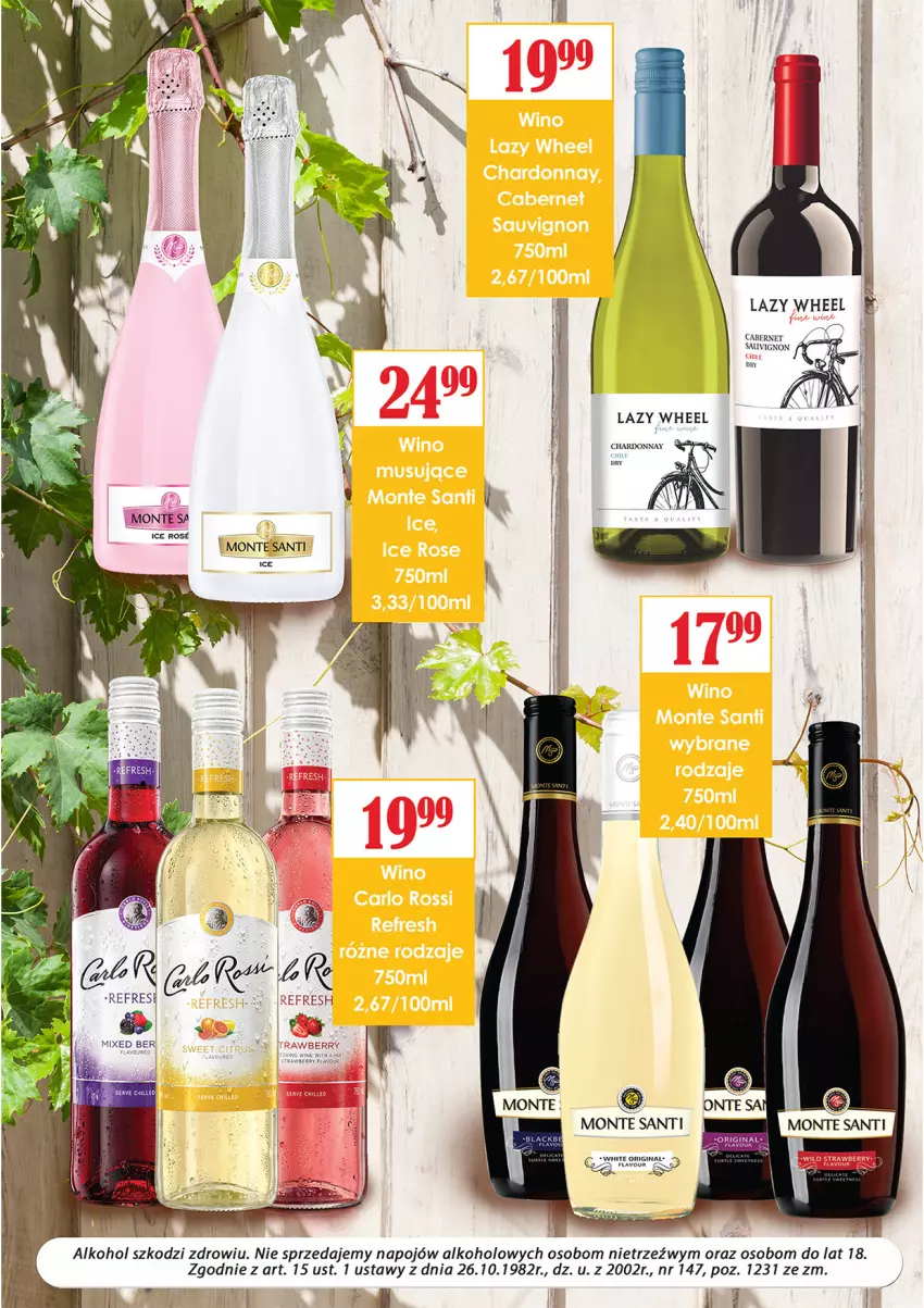 Gazetka promocyjna Prim Market - Gazetka - ważna 02.05 do 31.05.2021 - strona 4 - produkty: Chardonnay, Gin, Monte