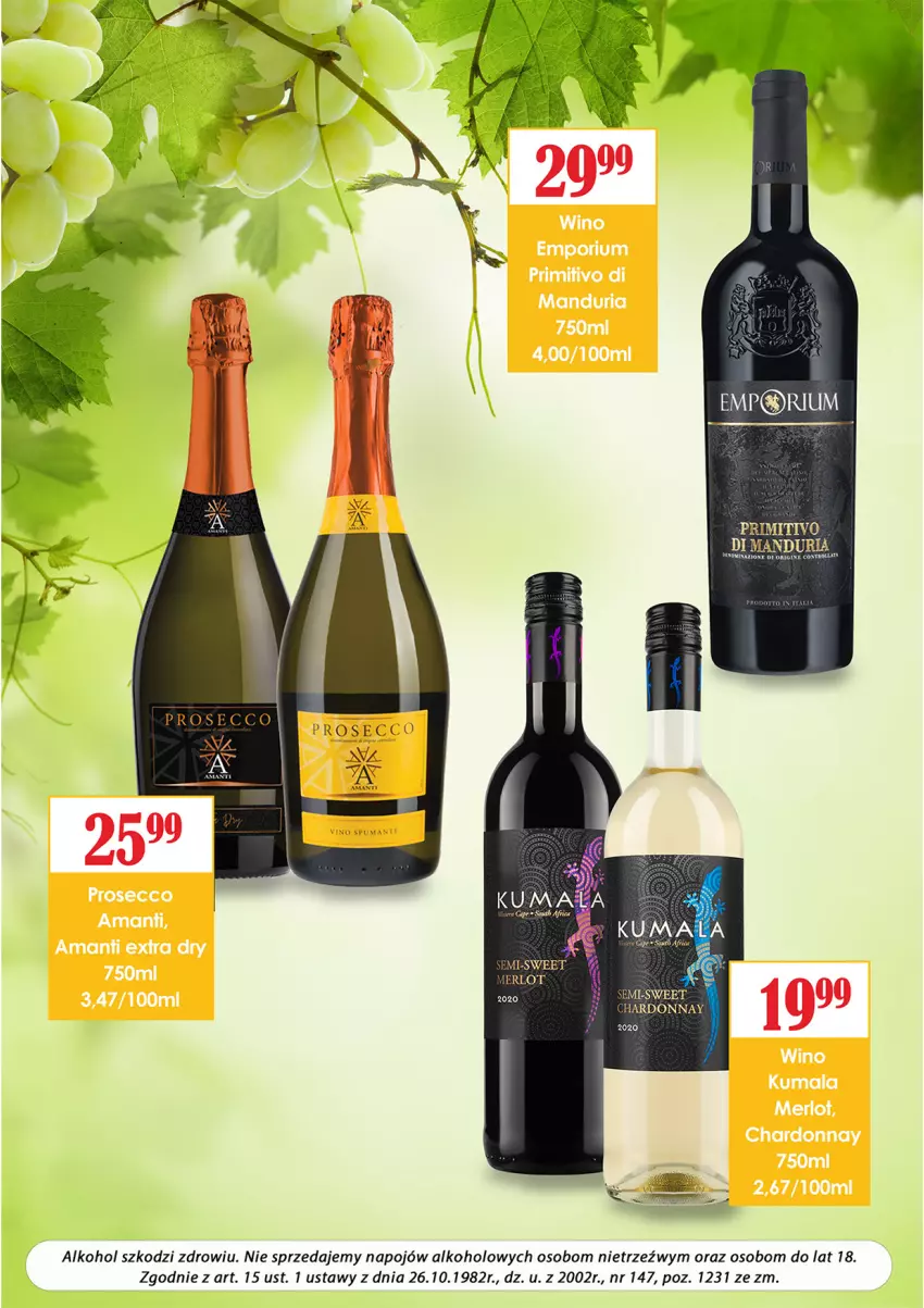 Gazetka promocyjna Prim Market - Gazetka - ważna 02.05 do 31.05.2021 - strona 5 - produkty: Prosecco