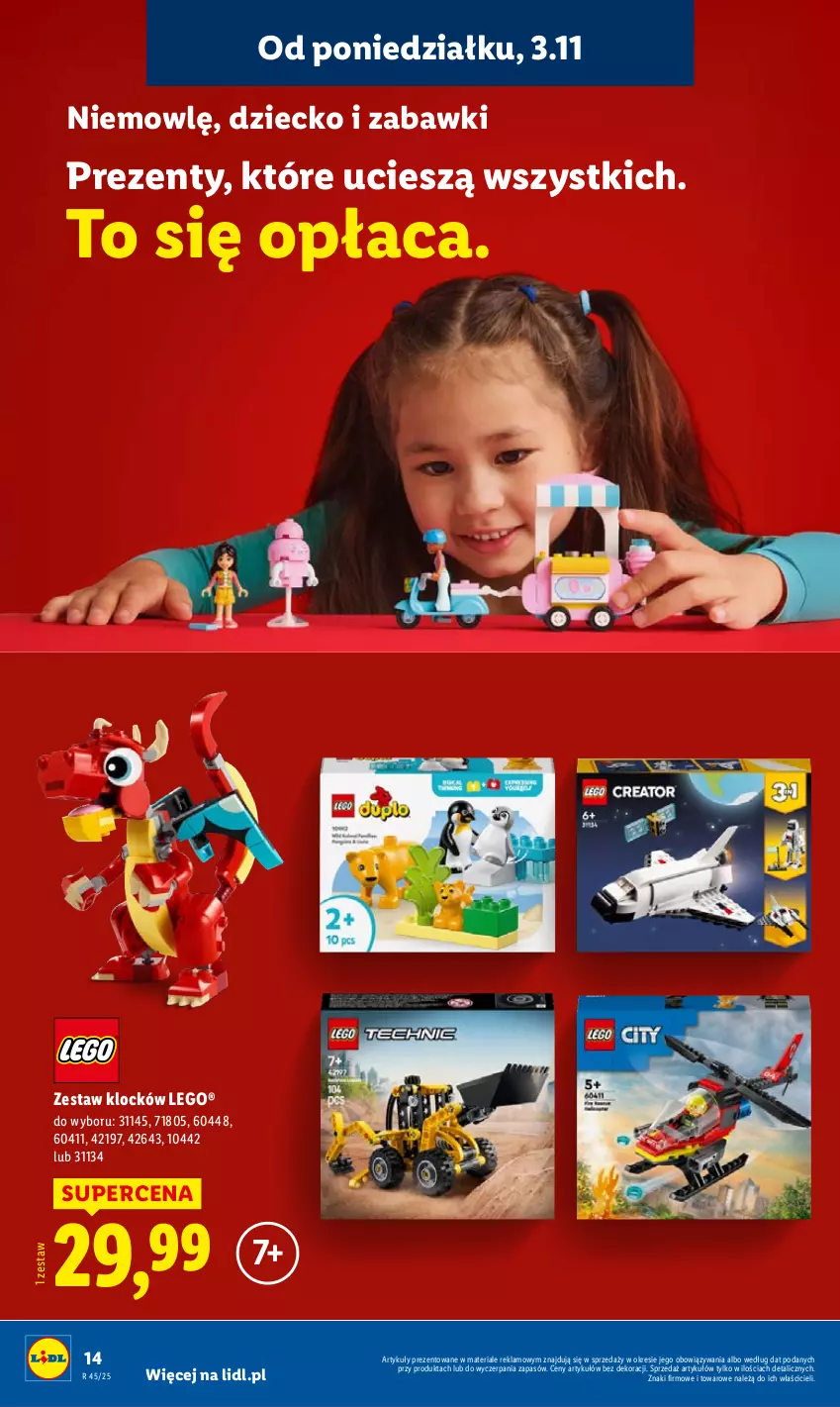 Gazetka promocyjna Lidl - GAZETKA - ważna 03.11 do 07.11.2025 - strona 18 - produkty: LEGO