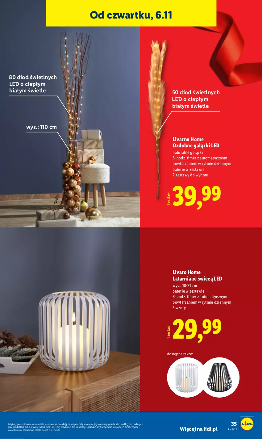 Gazetka promocyjna Lidl - GAZETKA - ważna 03.11 do 07.11.2025 - strona 39 - produkty: Ivar, Latarnia