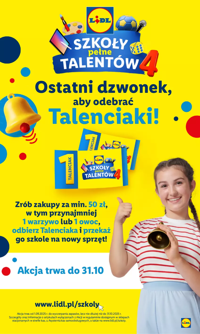Gazetka promocyjna Lidl - GAZETKA - ważna 03.11 do 07.11.2025 - strona 5 - produkty: Dzwonek