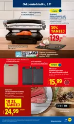 Gazetka promocyjna Lidl - GAZETKA - Gazetka - ważna od 07.11 do 07.11.2025 - strona 25 - produkty: Silvercrest, Sok, Por, Grill kontaktowy, Termometr, Warka, Zmywarka, Grill