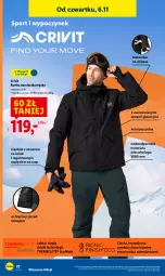 Gazetka promocyjna Lidl - GAZETKA - Gazetka - ważna od 07.11 do 07.11.2025 - strona 26 - produkty: Por, Kurtka, Sport