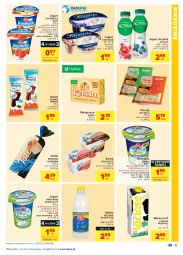 Gazetka promocyjna Carrefour - Gazetka Carrefour - Gazetka - ważna od 24.07 do 24.07.2021 - strona 11 - produkty: Pierogi, Jogurt naturalny, Ser, Danone, Zott, Bell, Jogurt, Kosz, Mlekovita, Rolmlecz, Activia, Serek, Margaryna, Chleb tostowy, Baton, Fanta, Bella, Chleb, Jogobella, Kasia, Kinder, Mleko, Fa