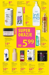 Gazetka promocyjna Hebe - Gazetka - Gazetka - ważna od 02.07 do 02.07.2026 - strona 15 - produkty: Nivea Q10, Sok, Ser, Por, Puf, Podkład do twarzy, Krem na noc, Eveline, Body, Balsam do ciała, Hebe Cosmetics, PAESE, Lack, L’Oréal, Maska do włosów, Ręcznik, Ziaja, Płyn do higieny intymnej, Krem na dzień, Elmex, Maska, Suplement diety, Antyperspirant, Nivea, Podkład