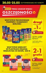 Gazetka promocyjna Biedronka - Od poniedzialku - Gazetka - ważna od 25.05 do 25.05.2024 - strona 10 - produkty: Gra, Parówki, Tera, Kabanos, Berlinki