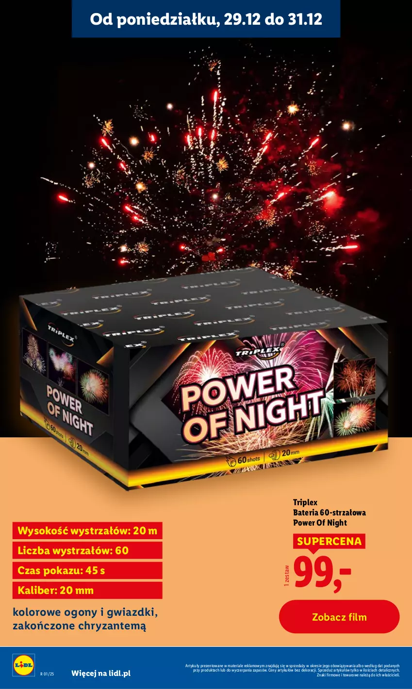 Gazetka promocyjna Lidl - GAZETKA - ważna 29.12 do 31.12.2025 - strona 20 - produkty: Bateria, Sok, Strzałów