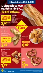 Gazetka promocyjna Lidl - GAZETKA - Gazetka - ważna od 31.12 do 31.12.2025 - strona 26 - produkty: Piec, Pasztecik z pieczarkami, Bagietka, Pieczarka, Pieczywo