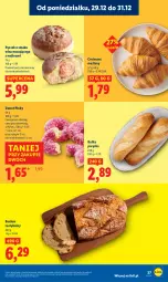 Gazetka promocyjna Lidl - GAZETKA - Gazetka - ważna od 31.12 do 31.12.2025 - strona 27 - produkty: Pączek, Mus, Rust, Croissant, Donut, Bułka