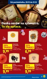 Gazetka promocyjna Lidl - GAZETKA - Gazetka - ważna od 31.12 do 31.12.2025 - strona 35 - produkty: Ser, Gra, Deska serów, Ser owczy