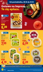Gazetka promocyjna Lidl - GAZETKA - Gazetka - ważna od 31.12 do 31.12.2025 - strona 36 - produkty: Kurczak, Sajgonki, Hummus, Warzywa, Mus, Amol, Oliwki