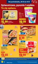 Gazetka promocyjna Lidl - GAZETKA - Gazetka - ważna od 31.12 do 31.12.2025 - strona 38 - produkty: Piec, Lody, Dr. Oetker, Bagietka, Pizza