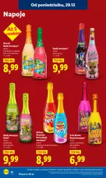 Gazetka promocyjna Lidl - GAZETKA - Gazetka - ważna od 31.12 do 31.12.2025 - strona 46 - produkty: Mus, Gin, Kiwi, Napoje, Oranżada, Hellena, Arbuz, Napój, Napój musujący