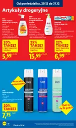 Gazetka promocyjna Lidl - GAZETKA - Gazetka - ważna od 31.12 do 31.12.2025 - strona 58 - produkty: Płyn do kąpieli, HiPP, Aquafresh, Balsam do ciała, Pasta do zębów, Lakier do włosów, Mydło, Lakier