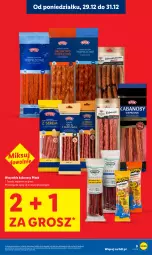 Gazetka promocyjna Lidl - GAZETKA - Gazetka - ważna od 31.12 do 31.12.2025 - strona 9 - produkty: PIKOK, Kabanos