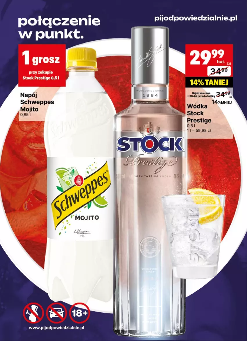 Gazetka promocyjna Delikatesy Centrum - DeliBarek DC08-DC09 - ważna 17.02 do 02.03.2025 - strona 11 - produkty: Napój, Schweppes, Stock, Wódka