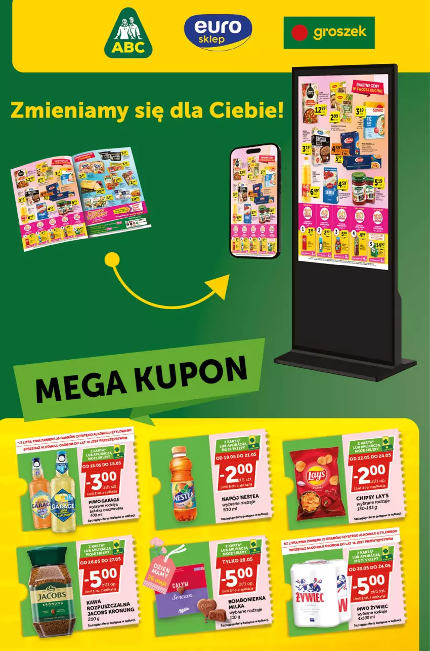 Gazetka promocyjna ABC - ważna 15.05 do 27.05.2025 - strona 2 - produkty: Chipsy, Gra, Milka, Napój, Nestea